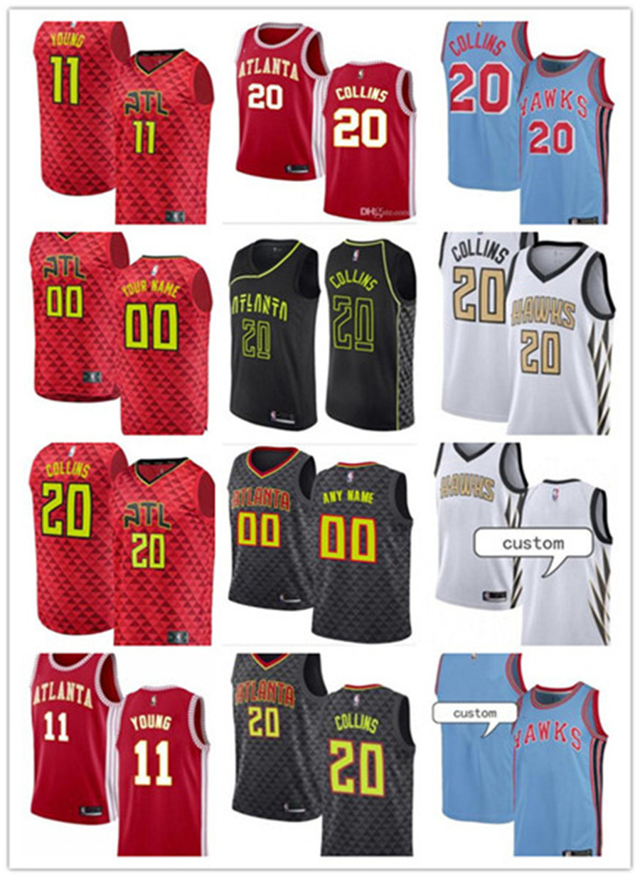2021 Mens Womens Youth # Trae 11 Young 20 John Collins custom Basketball Jerseys Hawk White Black Red Blue
2021 Mens Womens Youth # Trae 11 Young 20 John Collins custom Basketball Jerseys Hawk White Black Red Blue