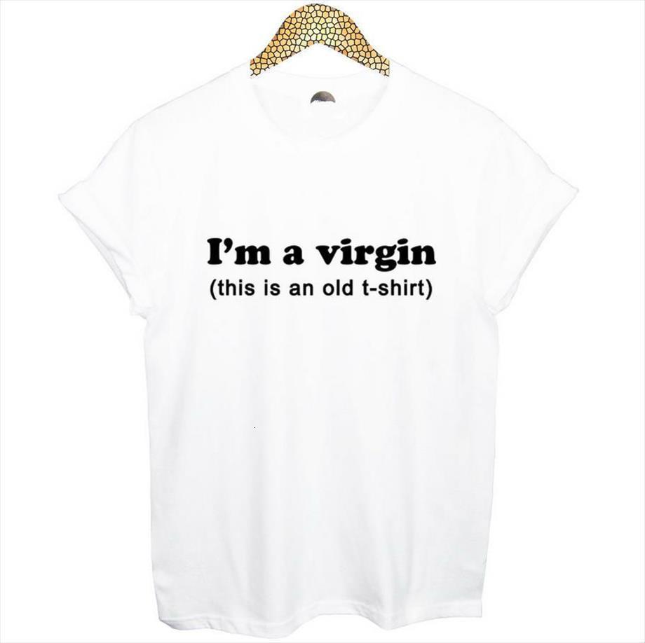 im a virgin old mens t shirt print men cotton casual funny for lady white tee hipster drop, White;black
im a virgin old mens t shirt print men cotton casual funny for lady white tee hipster drop, White;black