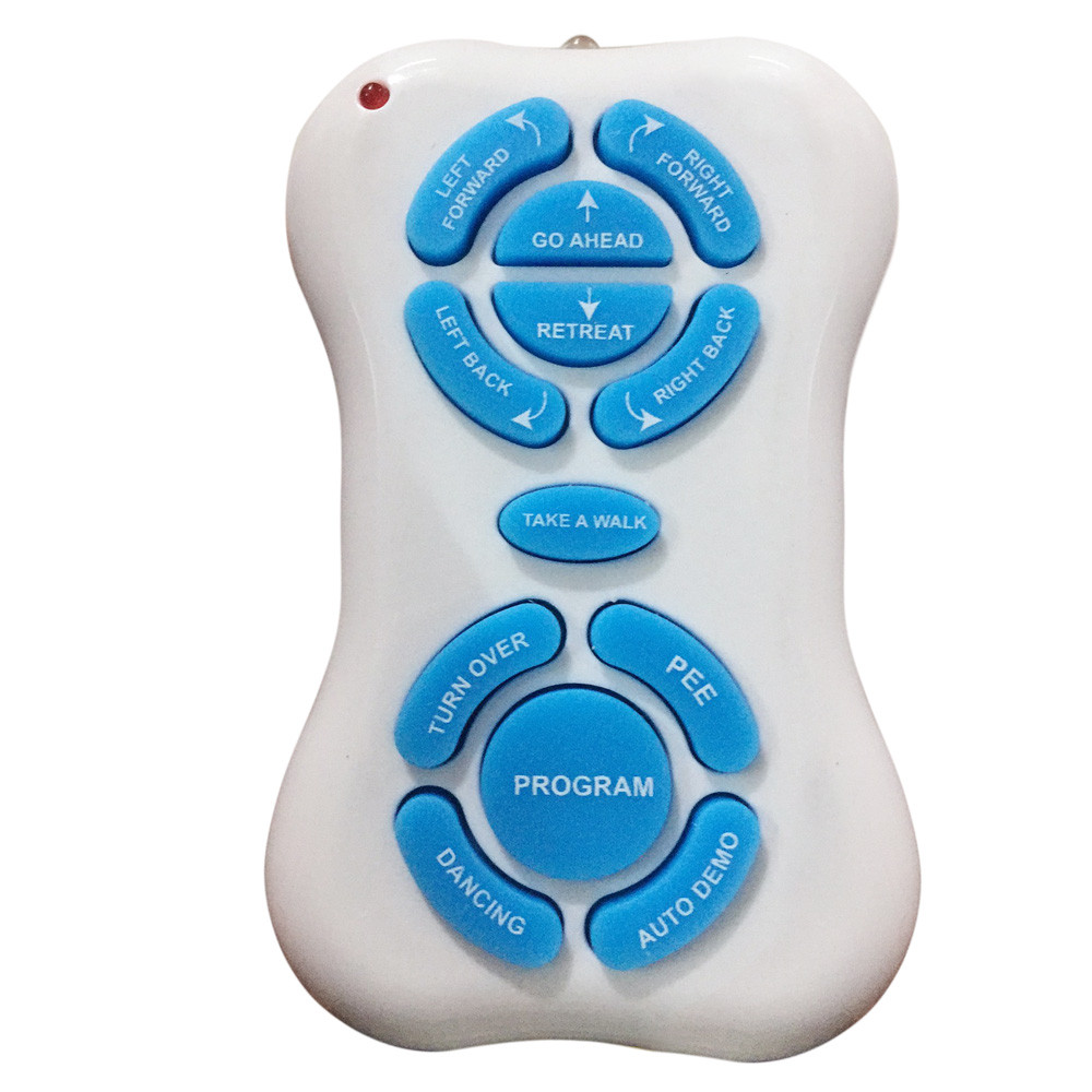 Electronics RobotsChild Holiday Best gift RC toys walking dog 2.4G Wireless Remote Control Smart Dog Electronic Pet Educational