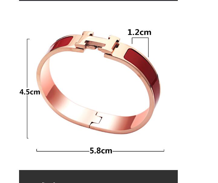 Titanium Steel Fashion Jewelry 12MM Wide H Titanium Steel 18K Gold Bracelet Bracelet H Alphabet Men and Women Multi-color Hand (Gold Style, Black
Titanium Steel Fashion Jewelry 12MM Wide H Titanium Steel 18K Gold Bracelet Bracelet H Alphabet Men and Women Multi-color Hand (Gold Style, Black