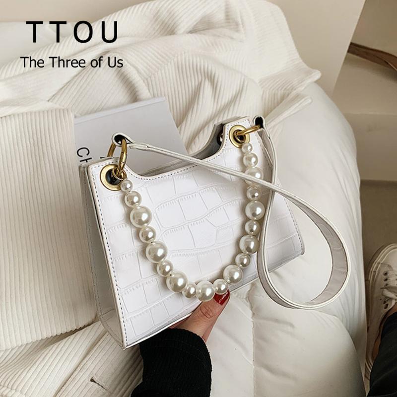 Vintage Pu Leather Mini Women Shoulder Bag Crocodile Pattern Tote Elegant Solid Color Bags Fashion Designer Pearl Purses, Black
Vintage Pu Leather Mini Women Shoulder Bag Crocodile Pattern Tote Elegant Solid Color Bags Fashion Designer Pearl Purses, Black