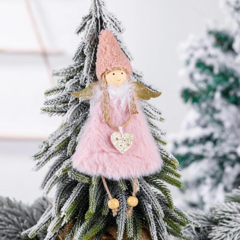 Christmas Decorations Soft Space-saving Fabric Tree Cartoon Girl Doll Ornament Comfortable Pendant Nice-looking For Kids
Christmas Decorations Soft Space-saving Fabric Tree Cartoon Girl Doll Ornament Comfortable Pendant Nice-looking For Kids