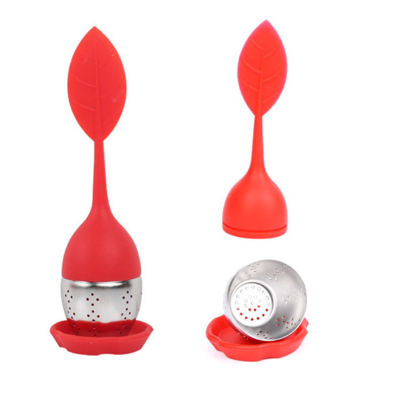 Creative Silicone Tea Infuser Leaves Shape Silicon Teacup with Food Grade Make Tea Bag Filter Stainless Steel Strainers Tea Leaf Diffuser DH9485
Creative Silicone Tea Infuser Leaves Shape Silicon Teacup with Food Grade Make Tea Bag Filter Stainless Steel Strainers Tea Leaf Diffuser DH9485