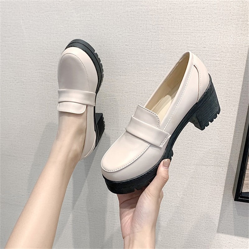 Japanese Retro Diary Lolita Jk Girl Increasing Basic Female Mori Uniform Cosplay Student Platform High Heels 6.5 Cm Pnyb, Beige.
Japanese Retro Diary Lolita Jk Girl Increasing Basic Female Mori Uniform Cosplay Student Platform High Heels 6.5 Cm Pnyb, Beige.