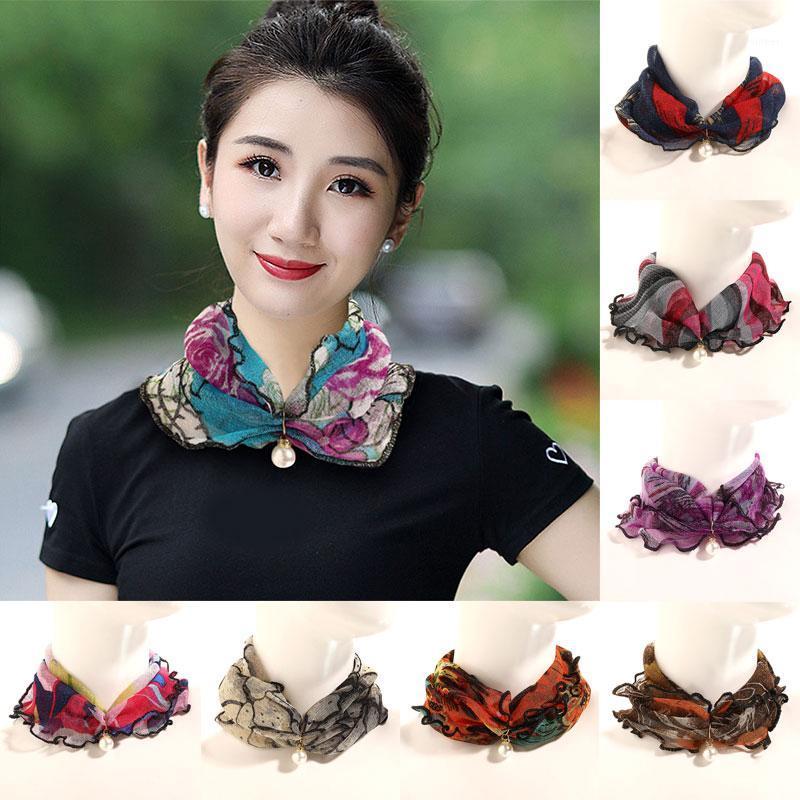 Scarves Ladies Chiffon Lace Pearls Scarf Fake Pearl Pendant Shiny Neck Collar Spring Summer Mother Gifts, Blue;gray
Scarves Ladies Chiffon Lace Pearls Scarf Fake Pearl Pendant Shiny Neck Collar Spring Summer Mother Gifts, Blue;gray