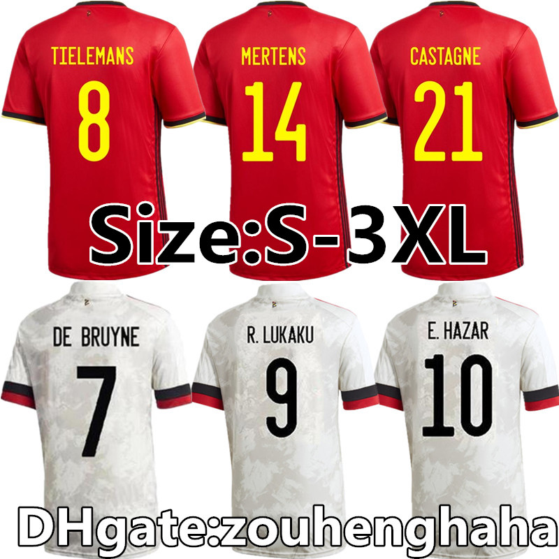 Belgium DE BRUYNE DOKU Soccer Jerseys 2021 22 LUKAKU HAZARD maillots foot TIELEMANS CARRASCO MERTENS BENTEKE football shirt kit Size:S-3XL, Black;yellow
Belgium DE BRUYNE DOKU Soccer Jerseys 2021 22 LUKAKU HAZARD maillots foot TIELEMANS CARRASCO MERTENS BENTEKE football shirt kit Size:S-3XL, Black;yellow