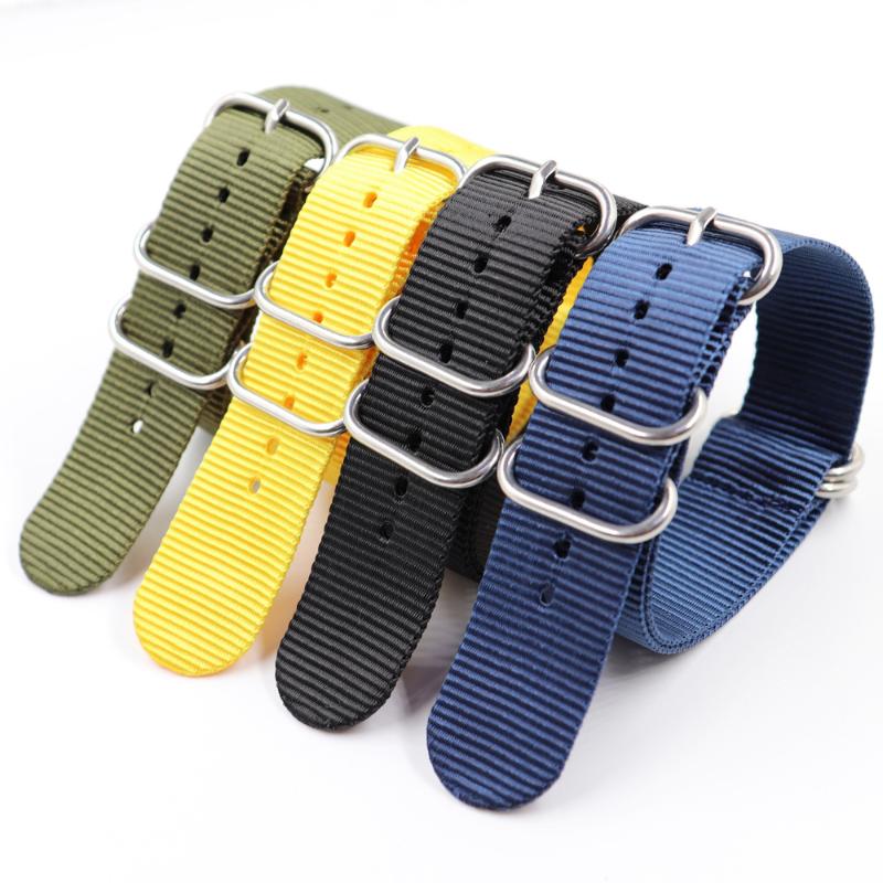 Watch Bands Nato Strap 18mm 20mm 22mm Nylon Watchband 5 Rings Sport Waterproof Bracelet Yellow Army Green Belt Sell
Watch Bands Nato Strap 18mm 20mm 22mm Nylon Watchband 5 Rings Sport Waterproof Bracelet Yellow Army Green Belt Sell