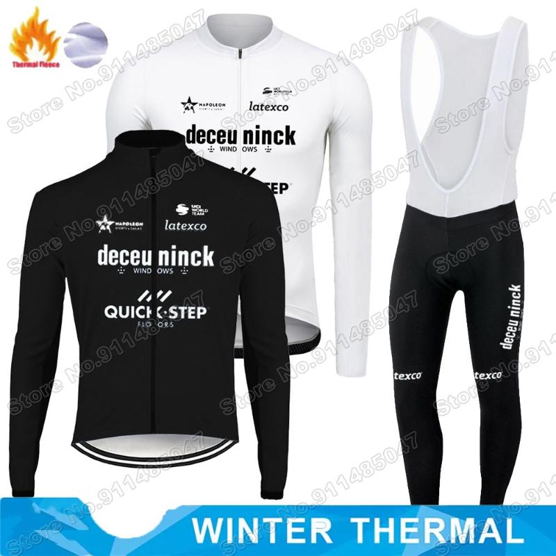 Racing Sets World Quick Step 2021 Cycling Jersey Set Winter Clothing Long Sleeve MTB Bike Road Pants Bib Maillot Culotte Ropa, Black;blue
Racing Sets World Quick Step 2021 Cycling Jersey Set Winter Clothing Long Sleeve MTB Bike Road Pants Bib Maillot Culotte Ropa, Black;blue