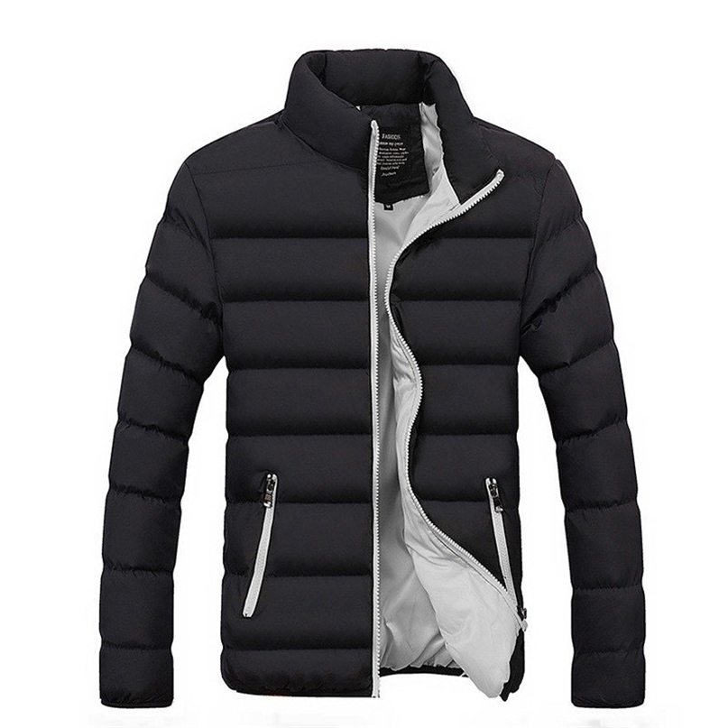 Men's Jacket Long Sleeve Casual Fashion Zipper Windbreaker Windproof Clothing Thick Stand Collar Male Outwear Solid Winter Coat 211110, Blackstar
Men's Jacket Long Sleeve Casual Fashion Zipper Windbreaker Windproof Clothing Thick Stand Collar Male Outwear Solid Winter Coat 211110, Blackstar
