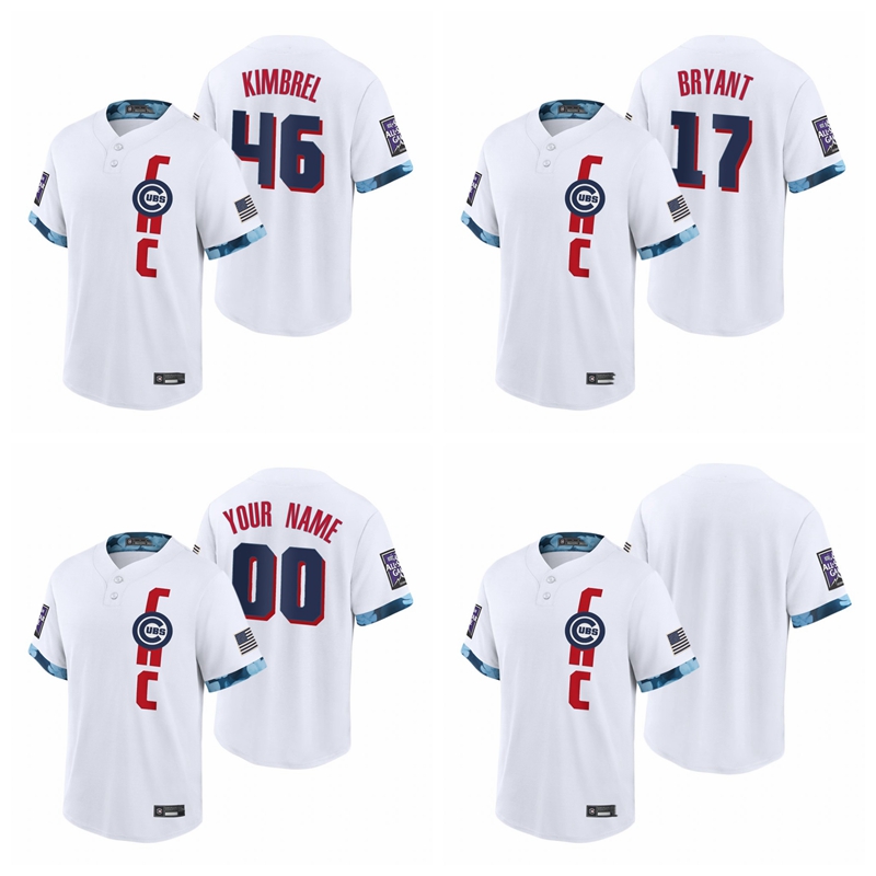 ChicagoCubsMen Craig Kimbrel 46 Kris Bryant 17 Women Youth White 2021 All-Star Game Replica Basketball Jersey
ChicagoCubsMen Craig Kimbrel 46 Kris Bryant 17 Women Youth White 2021 All-Star Game Replica Basketball Jersey