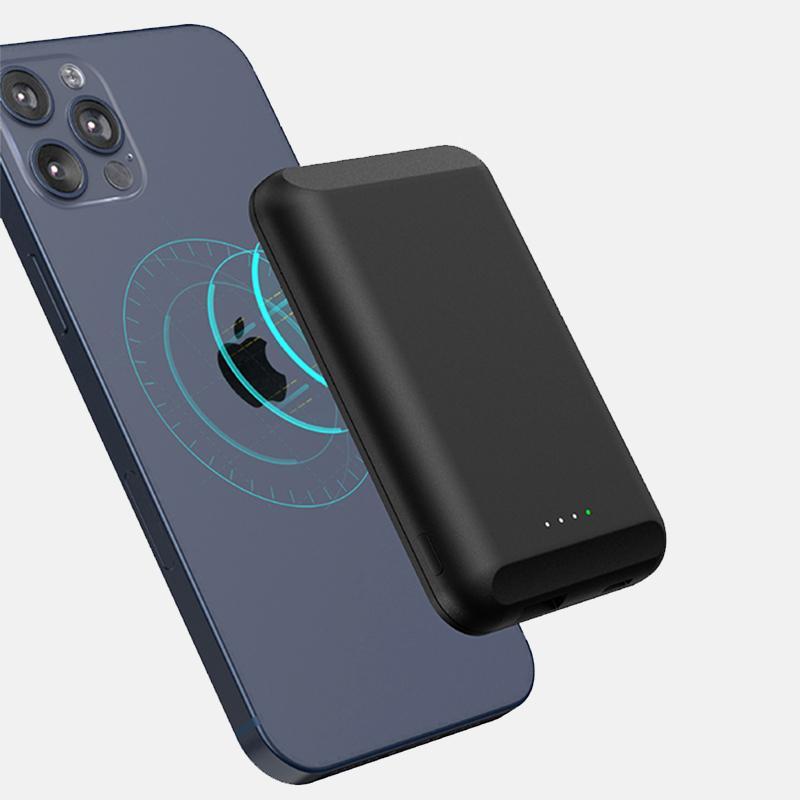 Carry-on Mobile Phone Magnetic Induction Charging Power Bank 5000mah for iPhone 12 Magsafe QI Wireless Charger Powerbank Type-C Rechargeable Portable Battery
Carry-on Mobile Phone Magnetic Induction Charging Power Bank 5000mah for iPhone 12 Magsafe QI Wireless Charger Powerbank Type-C Rechargeable Portable Battery