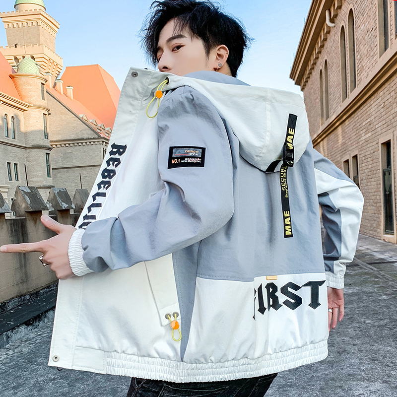 2021 Men's Coat Spring Autumn New Korean Version Hooded Casual Jacket Men Fashion Zipper Jackets Outwear Slim Fit Plus Size Aqs9, Blue
2021 Men's Coat Spring Autumn New Korean Version Hooded Casual Jacket Men Fashion Zipper Jackets Outwear Slim Fit Plus Size Aqs9, Blue
