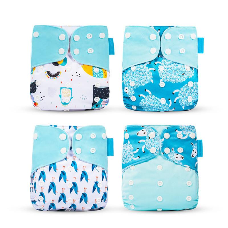 Cloth Diapers Pocket Diaper 4pc/Set Washable&Reusable Absorbent Ecological Nappy Print Adjustable Baby Cover
Cloth Diapers Pocket Diaper 4pc/Set Washable&Reusable Absorbent Ecological Nappy Print Adjustable Baby Cover