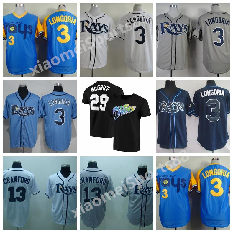 Retro Baseball 3 Evan Longoria Jersey 13 Carl Crawford 29 Fred McGriff 66 Don Zimmer 19 Aubrey Huff 1988 Vintage Blue White Grey Retire, As shown in illustration
Retro Baseball 3 Evan Longoria Jersey 13 Carl Crawford 29 Fred McGriff 66 Don Zimmer 19 Aubrey Huff 1988 Vintage Blue White Grey Retire, As shown in illustration