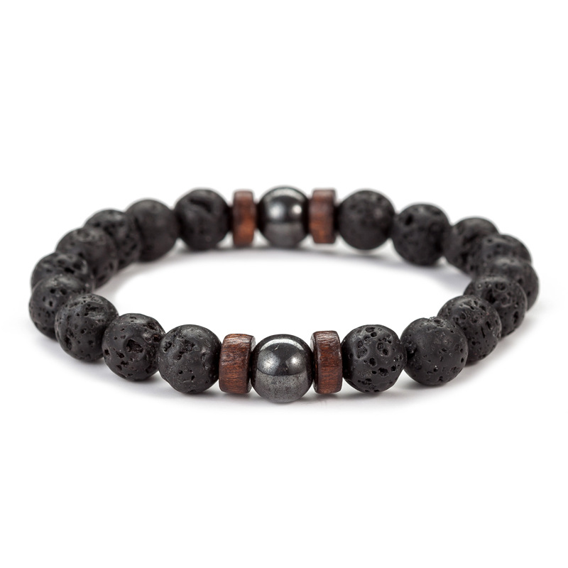 8mm Natural Lava Rock Beads Strands Charm Bracelets Black Energy Stone Elastic Jewelry For Women Men
8mm Natural Lava Rock Beads Strands Charm Bracelets Black Energy Stone Elastic Jewelry For Women Men