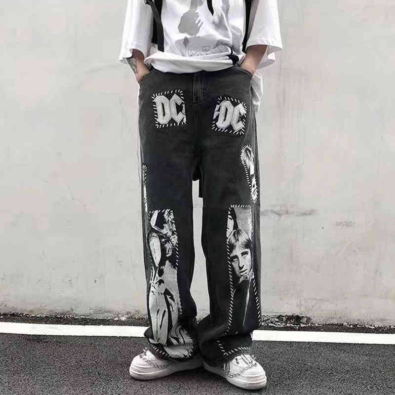 men's jeans straight trousers, street, patchwork, standard, jeans, hip hop, broad legs, men, hip-hop, women's jeans 222d, Blue
men's jeans straight trousers, street, patchwork, standard, jeans, hip hop, broad legs, men, hip-hop, women's jeans 222d, Blue