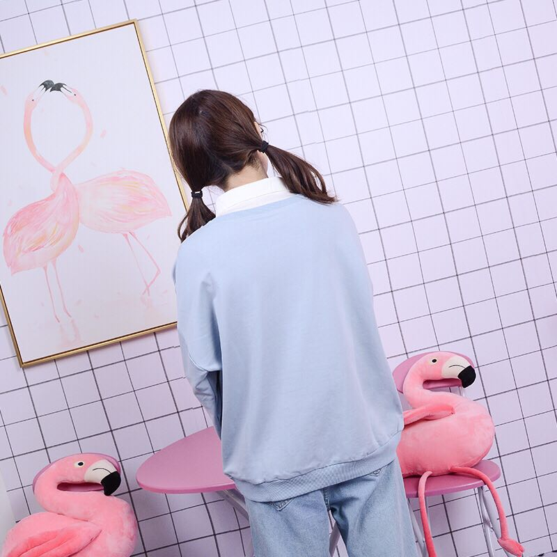MERRY PRETTY Women Cartoon Print Hoodies Winter Long Sleeve Turndown Collar Pullovers Femme Harajuku Cute Sweatshirts 201102