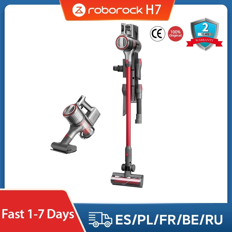 Roborock H7 Cordless Stick Vacuums Cleaners Portable Handheld Carpet Sweeper Smart Home Dust Collector Sweep Clean Robotic
Roborock H7 Cordless Stick Vacuums Cleaners Portable Handheld Carpet Sweeper Smart Home Dust Collector Sweep Clean Robotic