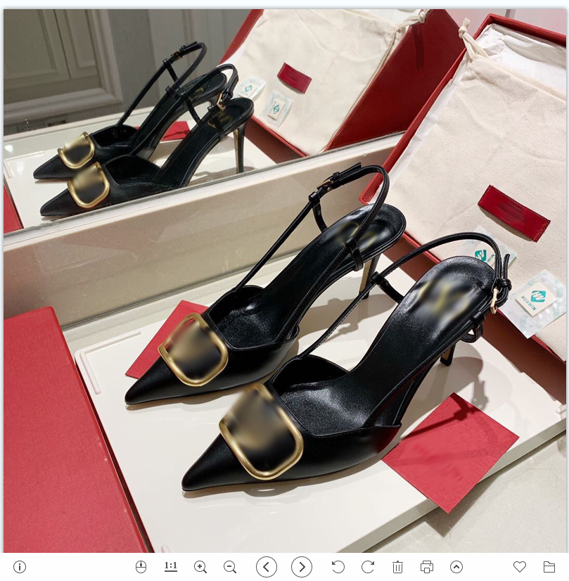 2021 Good Quality Fashion Women Luxurys Designers Shoes Designer Sandals Womens Luxury High Heels Sandal Dress Shoess With Box Size 35-41 -G395, Black 
2021 Good Quality Fashion Women Luxurys Designers Shoes Designer Sandals Womens Luxury High Heels Sandal Dress Shoess With Box Size 35-41 -G395, Black