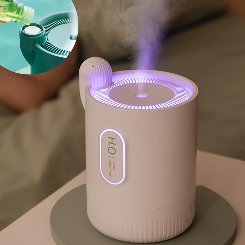NIUXILIFE Cactus Humidifier Rechargeable Air Humidifiers Home Office Mini Air Diffuser Design Night Light LED Humidificador
NIUXILIFE Cactus Humidifier Rechargeable Air Humidifiers Home Office Mini Air Diffuser Design Night Light LED Humidificador