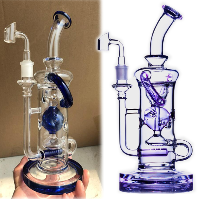 11.3 inchs Percolator Water Bongs Bubbler Hookahs Smoke glass pipe Recycler Dab Rigs Big Bong With 14mm banger Purple
11.3 inchs Percolator Water Bongs Bubbler Hookahs Smoke glass pipe Recycler Dab Rigs Big Bong With 14mm banger Purple