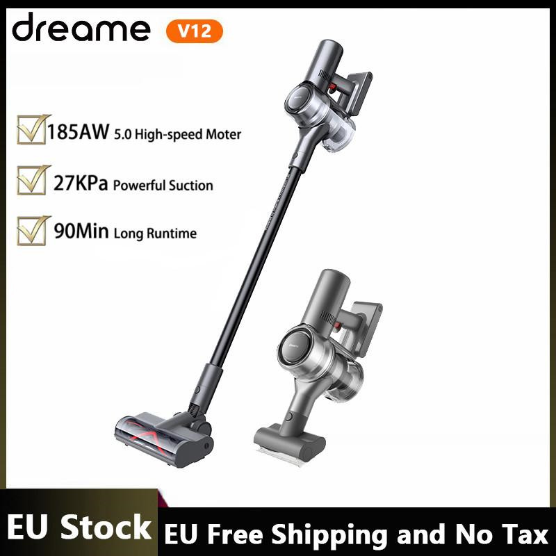 EU Stock Dreame V12 Cordless Handheld Wireless Vacuum Cleaner 27KPa Strong Suction 185AW SPACE 5.0 High Speed Motor OLED Display Inclusive of VAT
EU Stock Dreame V12 Cordless Handheld Wireless Vacuum Cleaner 27KPa Strong Suction 185AW SPACE 5.0 High Speed Motor OLED Display Inclusive of VAT