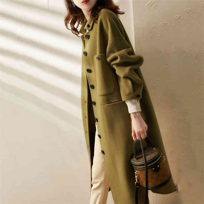 Women's Wool & Blends Plus size 4xl plain wool coat women's clothes spring mid-long temperament mixtures trench jacket VXWL, 1# shoe box
Women's Wool & Blends Plus size 4xl plain wool coat women's clothes spring mid-long temperament mixtures trench jacket VXWL, 1# shoe box