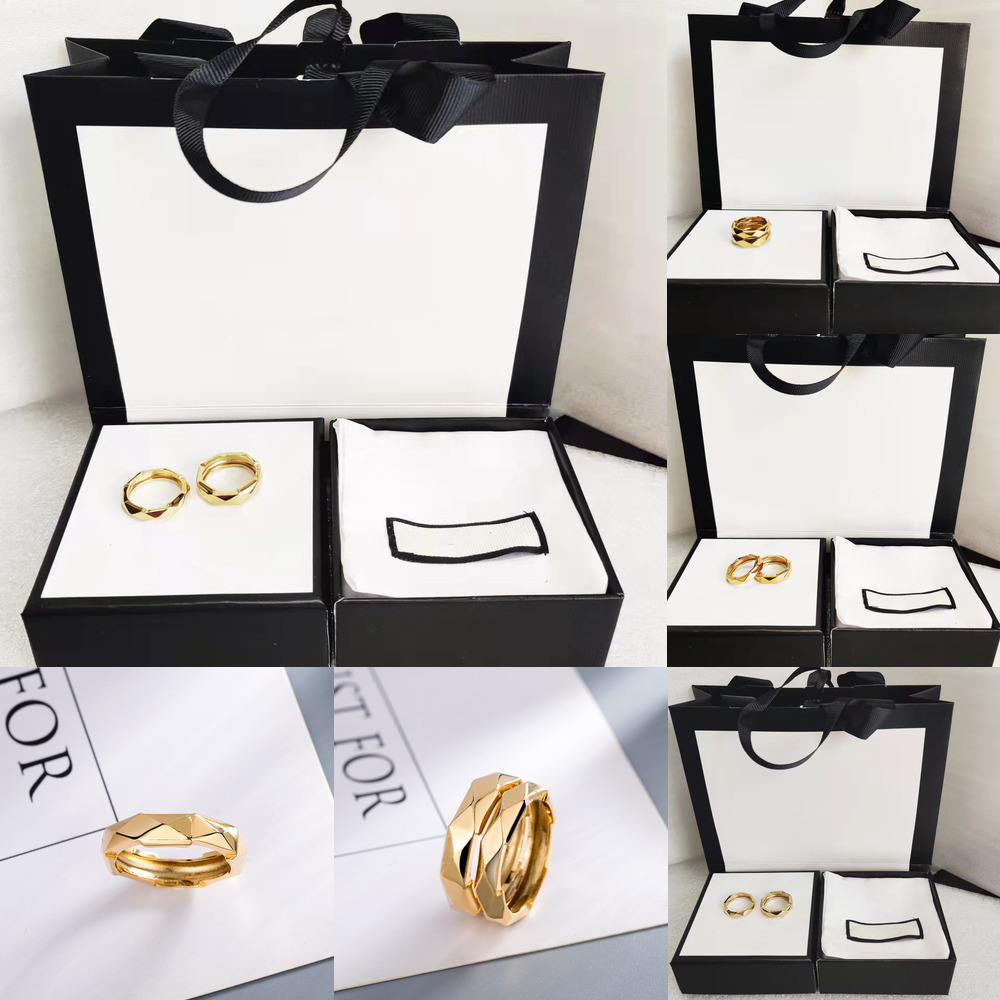 Top Luxury Designer Ring 18k Gold Non-fading Rings Couple Interlocking Fashion Simple Jewelry Supply
Top Luxury Designer Ring 18k Gold Non-fading Rings Couple Interlocking Fashion Simple Jewelry Supply