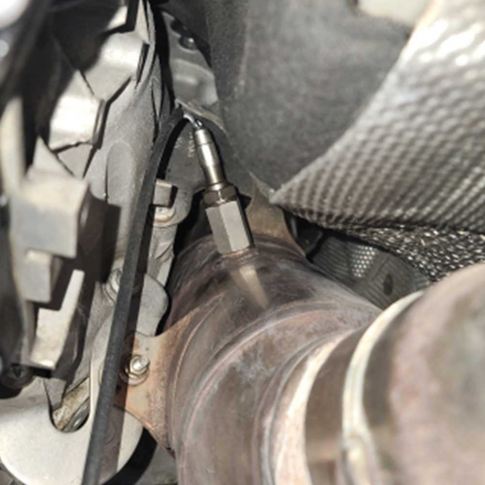 Oxygen O2 Sensor M18X1.5 Extender Spacer Adapter Bung Catalytic Converter CEL Eliminator Check Engine Light Car Accessories Car