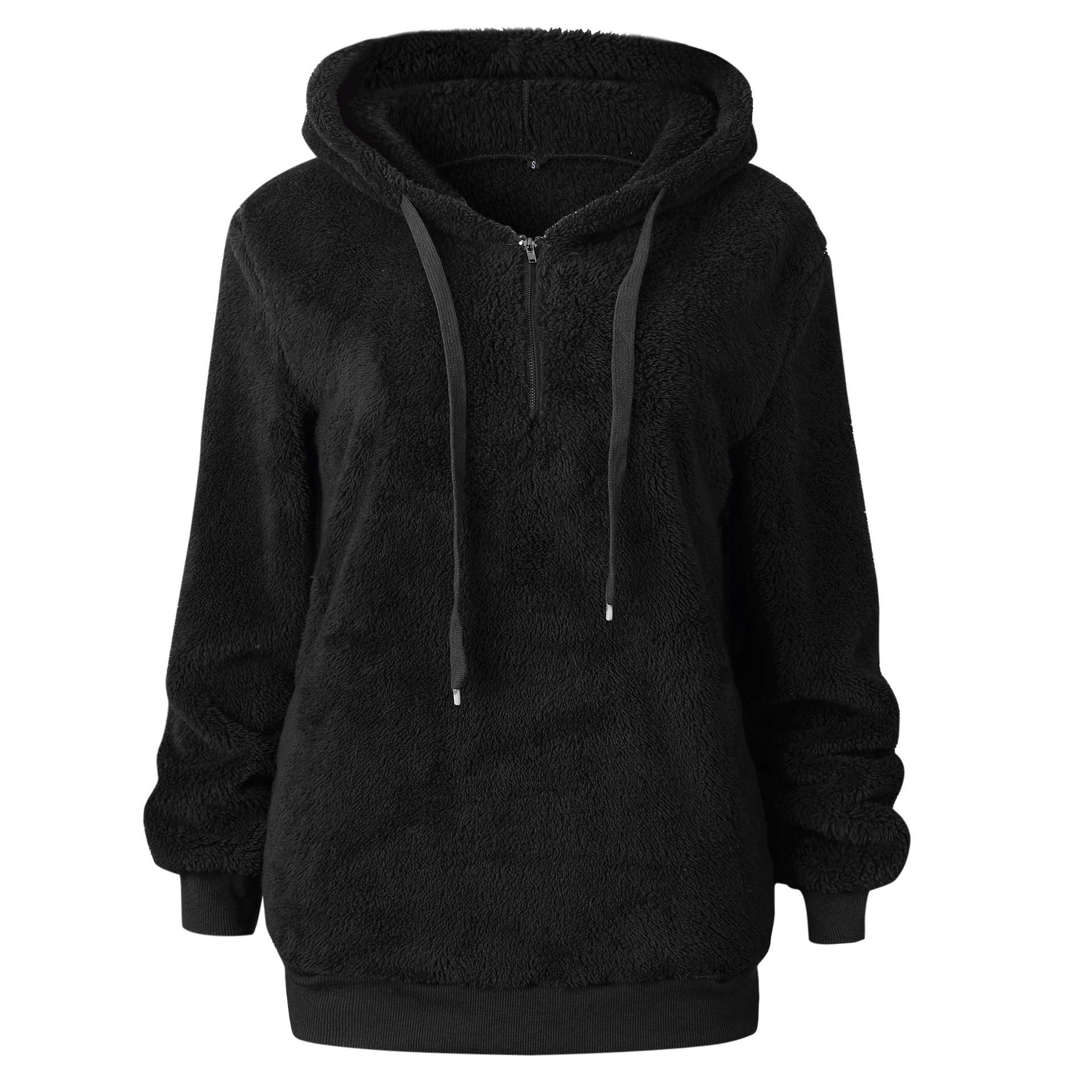 Autumn Female Pullover Women Hoodies Solid Loose Drawstring Sweatshirt Long Sleeve GRAY22 200924