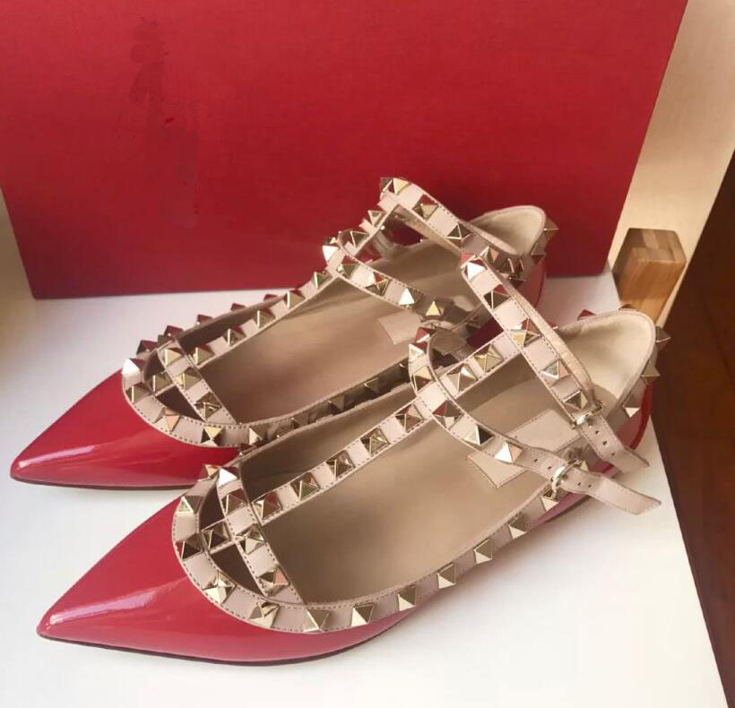 Women Pointed Toe Boat Shoes Soft Sole Rivet Ballet Flat Shoes Brand V 2021, 14
Women Pointed Toe Boat Shoes Soft Sole Rivet Ballet Flat Shoes Brand V 2021, 14
