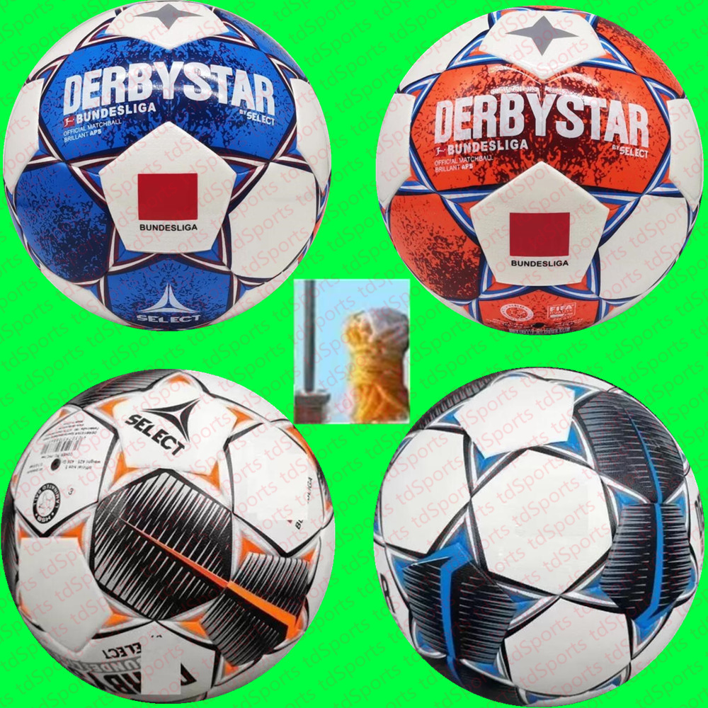 New TOP 21 22 Bundesliga League match soccer balls 2021 2022 Derbystar Merlin football Particle skid resistance game training Ball size 5
New TOP 21 22 Bundesliga League match soccer balls 2021 2022 Derbystar Merlin football Particle skid resistance game training Ball size 5