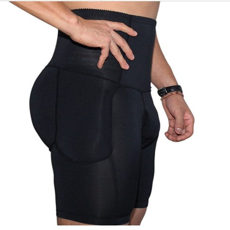 Panties Men Boxers Long Underwear Padded buttocks Bottom Cotton Man Plus Size Shorts Boxer Breathable Shorts Mens Boxers Underpants Hombres