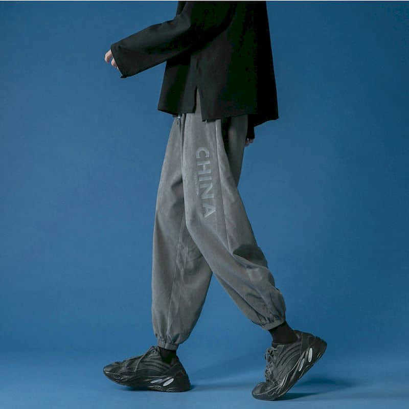 Sports Pants Men's Loose-fitting Feet Autumn Casual Trousers Korean Version Trendy Trend Handsome All-match Nine-point 210526, Black b621
Sports Pants Men's Loose-fitting Feet Autumn Casual Trousers Korean Version Trendy Trend Handsome All-match Nine-point 210526, Black b621