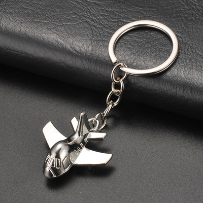 Wholesale Creative Plane Key Chain Small Model Mini Key Ring Factory Price Expert Design Quality Latest Style Original Status