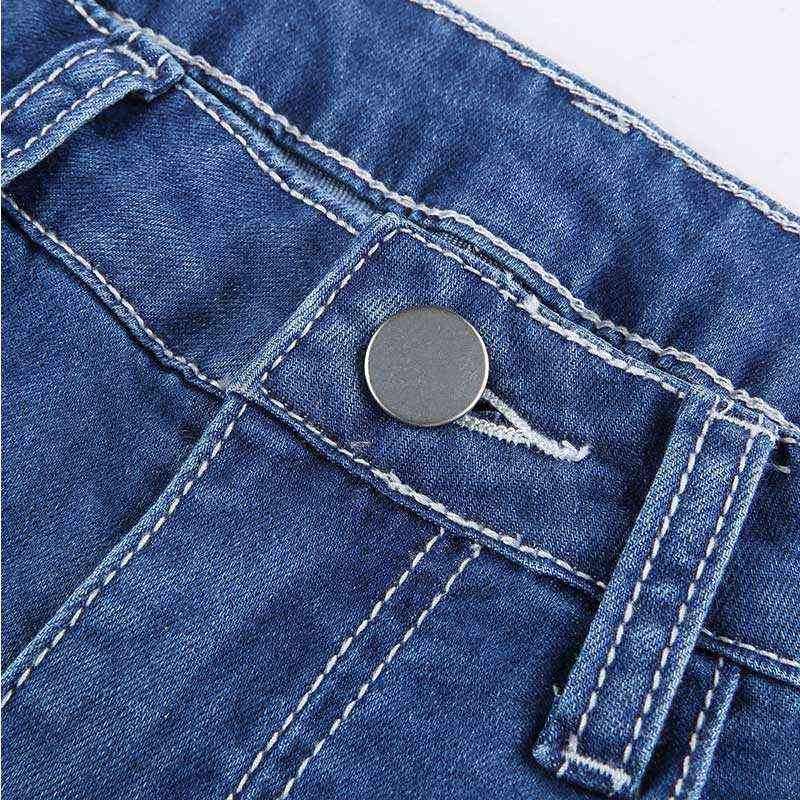 Skater Style Indie Boyfriend Baggy Pants Y2k Streetwear Teen Fashion 90s Jeans Pockets Wide Legs High Waist Trousers 211129