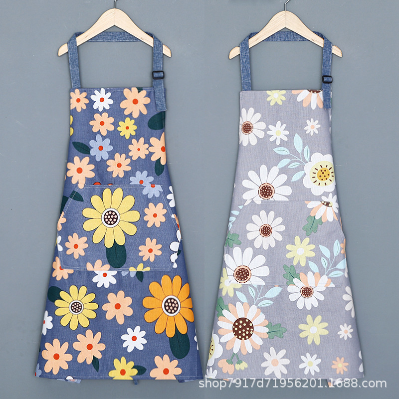 Cotton Apron Women's Summer Thin Breathable Home Kitchen 2021 Cooking Lovely Canvas Wear-ristant
Cotton Apron Women's Summer Thin Breathable Home Kitchen 2021 Cooking Lovely Canvas Wear-ristant