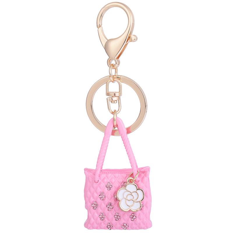 Bag Shape Flower Keychain Women Zipper Charms Crystal Rhinestone Key Chain Ring Fashion Holder Car Keyrings Trinket
Bag Shape Flower Keychain Women Zipper Charms Crystal Rhinestone Key Chain Ring Fashion Holder Car Keyrings Trinket