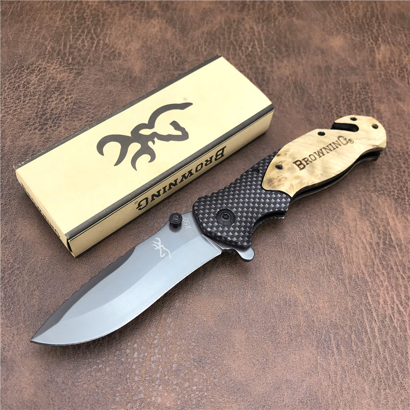 Browning Foding knife EDC Pocket knives Outdoor Portabe High Hardness Hunting Camping tactica Mutitoo surviva sef defense
Browning Foding knife EDC Pocket knives Outdoor Portabe High Hardness Hunting Camping tactica Mutitoo surviva sef defense