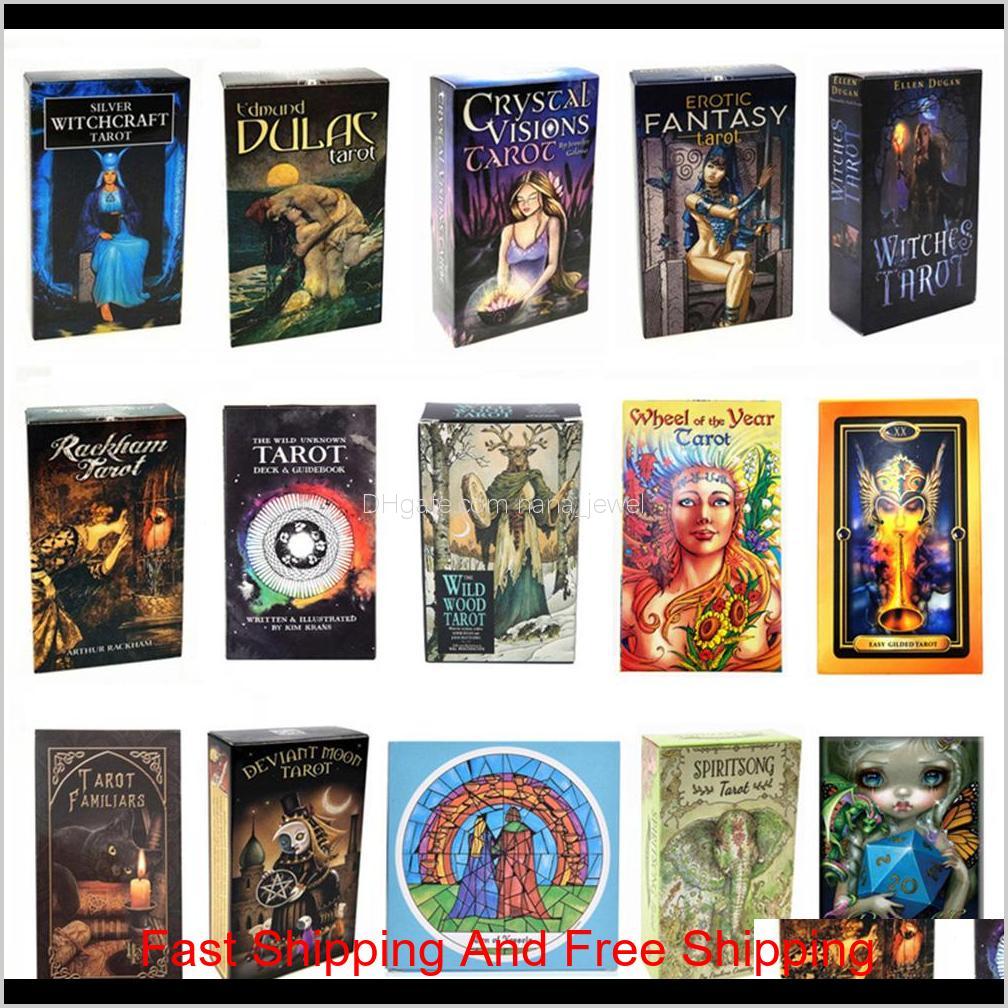 15 Styles Tarots Witch Rider Smith Waite Shadowscapes Wild Tarot Deck Board Game Cards With Colorful Box English Version Fy4449 Pe5My Ouivt
15 Styles Tarots Witch Rider Smith Waite Shadowscapes Wild Tarot Deck Board Game Cards With Colorful Box English Version Fy4449 Pe5My Ouivt