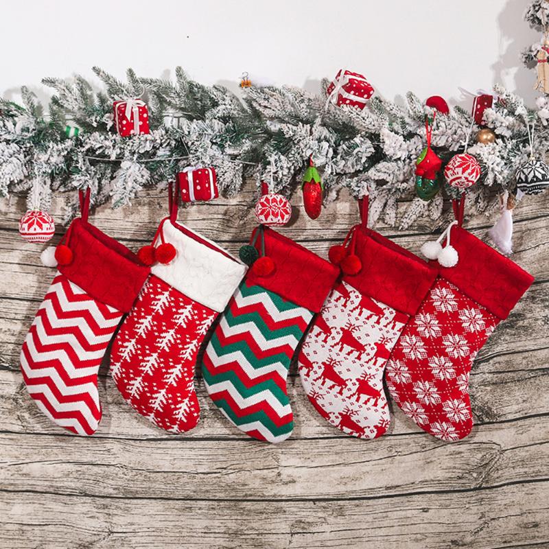 Christmas Decorations Year Stocking Candy Sack Xmas Gift Bag Knitted Sock Tree Ornament
Christmas Decorations Year Stocking Candy Sack Xmas Gift Bag Knitted Sock Tree Ornament