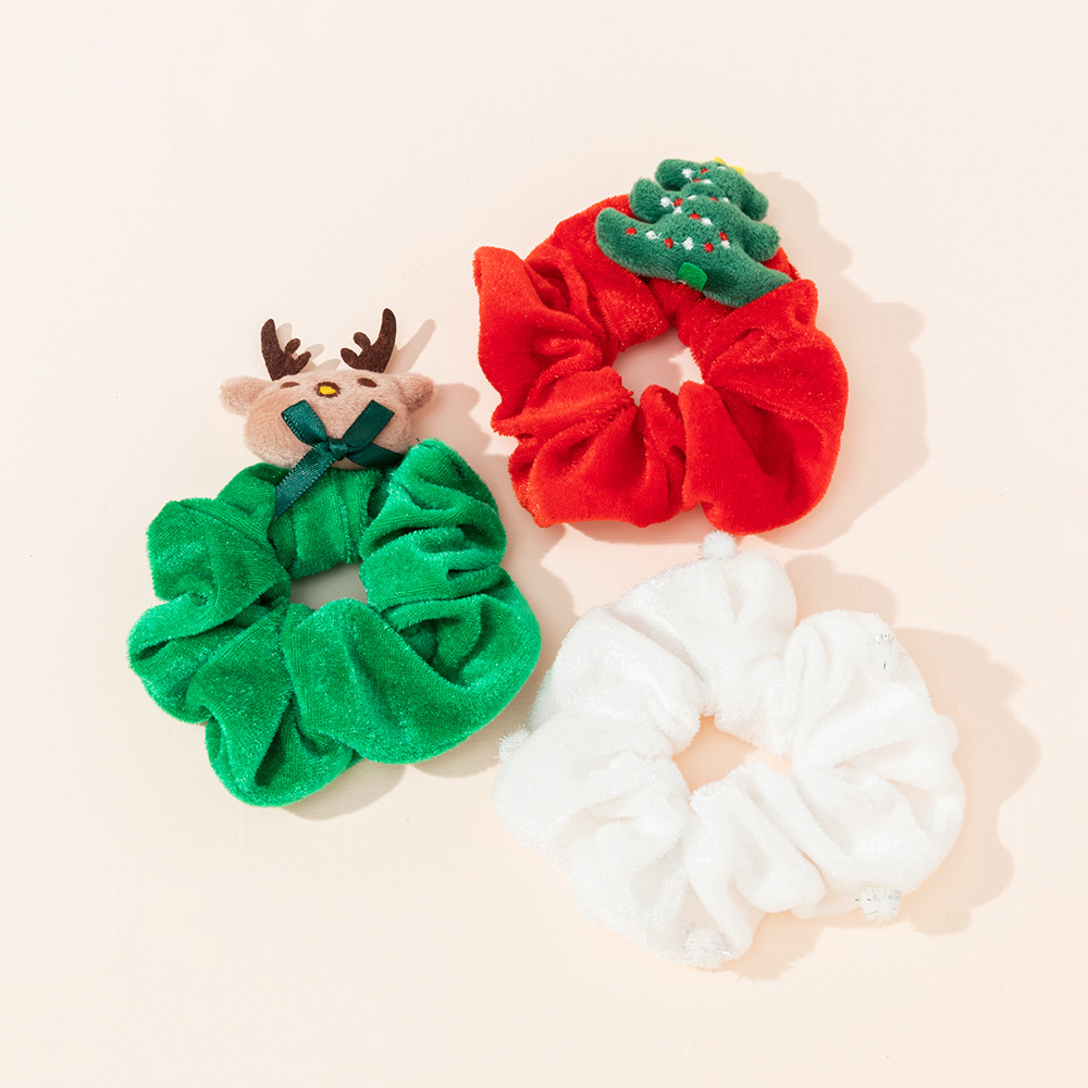 Christmas Hair Accessory Tie For Girl Woman Elastic Santa Claus Elk Hairband Ring Rope Solid Color Stretchy Scrunchy Boutique, Mix randomly
Christmas Hair Accessory Tie For Girl Woman Elastic Santa Claus Elk Hairband Ring Rope Solid Color Stretchy Scrunchy Boutique, Mix randomly