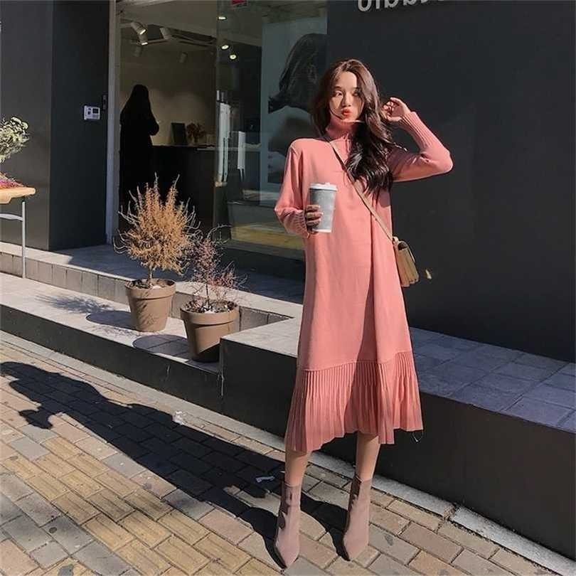 Women Sweater Dress Casual Maxi Winter Turtleneck Knitting Party es Loose Long es Plus Size 211109, Brown
Women Sweater Dress Casual Maxi Winter Turtleneck Knitting Party es Loose Long es Plus Size 211109, Brown