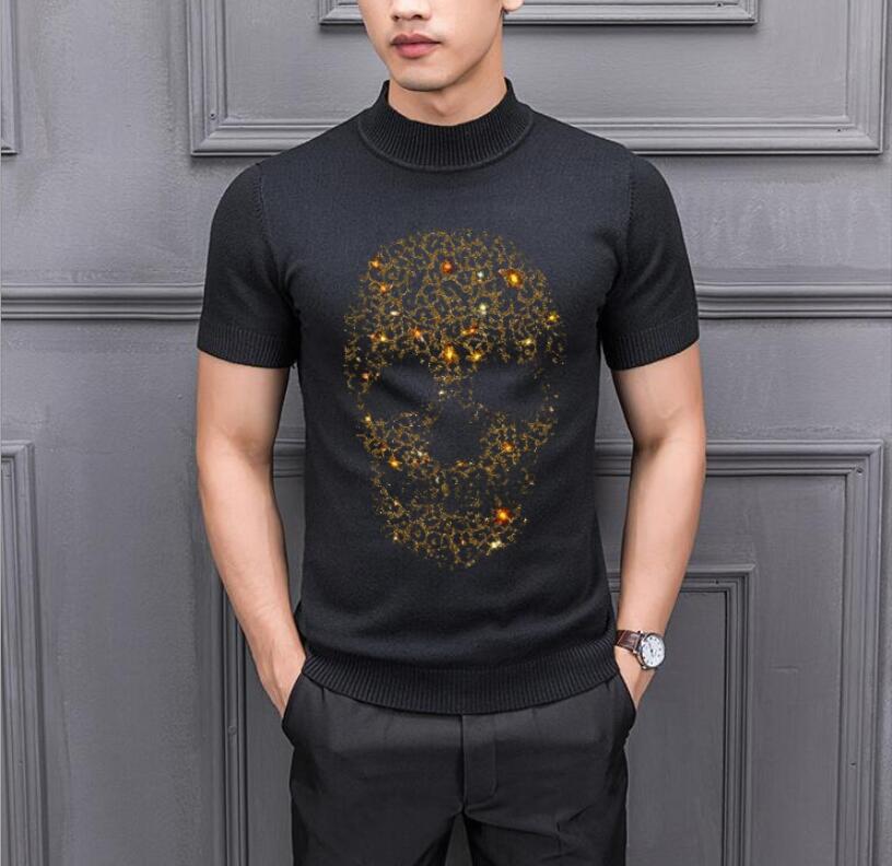 Cotton Sweater Men short Sleeve Pullovers Outwear Man O-Neck sweaters Tops Solid Fit Knitting Clothing, Purple
Cotton Sweater Men short Sleeve Pullovers Outwear Man O-Neck sweaters Tops Solid Fit Knitting Clothing, Purple