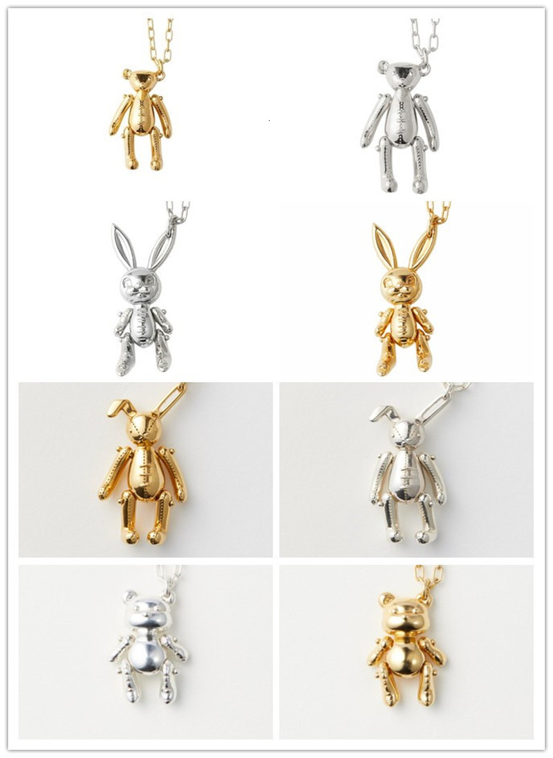 2021 New 925 Sterling Sliver Bear Rabbit Unisex Streetwear Long Chain Necklace Choker Jewelry Ambush Buckle 5o46
2021 New 925 Sterling Sliver Bear Rabbit Unisex Streetwear Long Chain Necklace Choker Jewelry Ambush Buckle 5o46