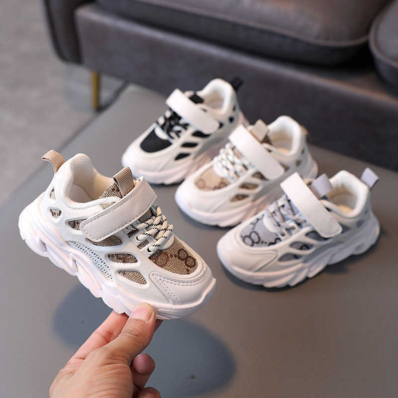 Athletic Outdoor New Children Fashion Shoes Boys Girls Cloud White Sneakers Toddler Little Big Kids Brand Trainers AA230503