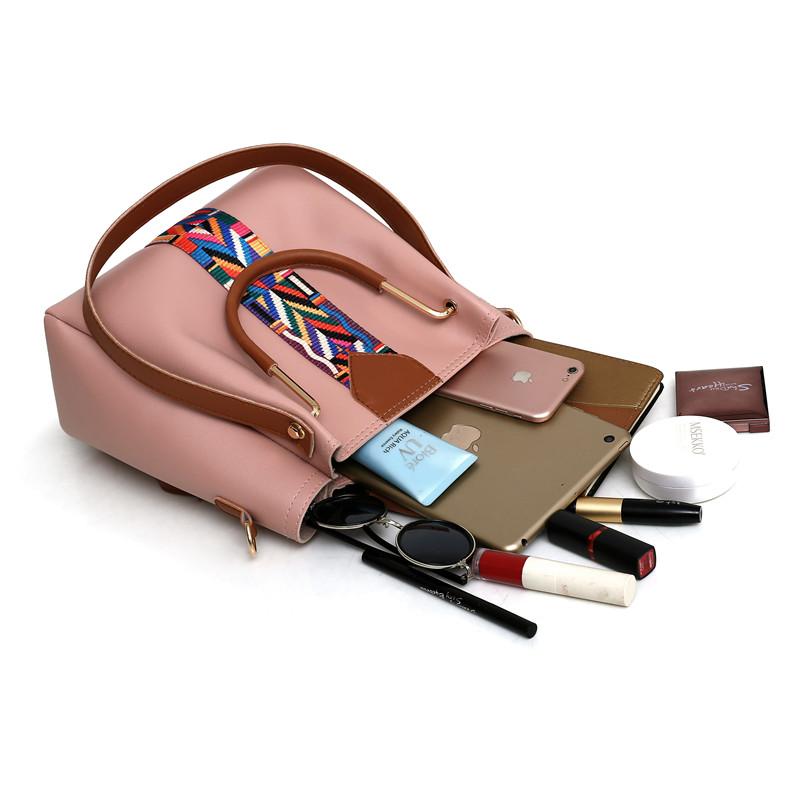 Shoulder Bags 4pcs/set 2021Women Messenger For Ladies Handbag Fashion Bag Lady PU Leather Casual Female Sac A Main