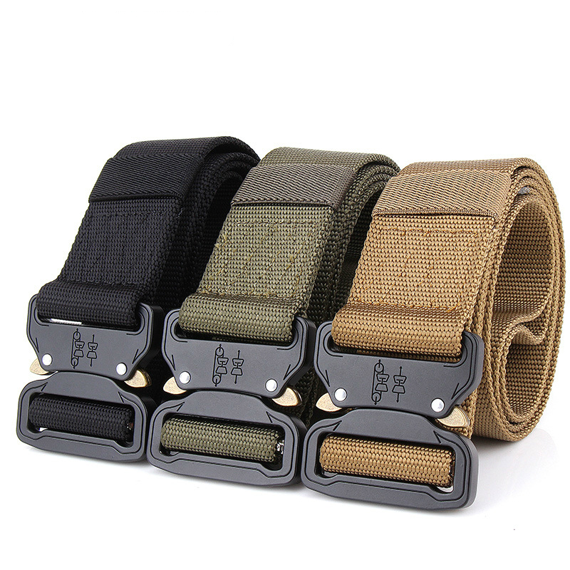 2021 New Nylon Men Army Belt Molle Military Swat Combat Belts Knock Off Emergency Survival Waist Tactical Gear Cinturon 2wnm, Black
2021 New Nylon Men Army Belt Molle Military Swat Combat Belts Knock Off Emergency Survival Waist Tactical Gear Cinturon 2wnm, Black