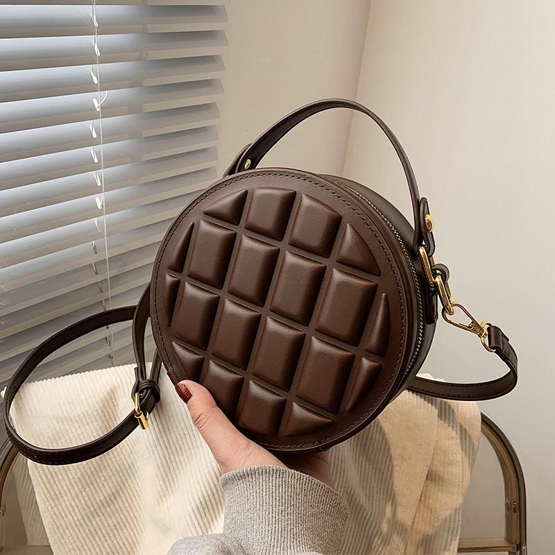Fashion Round Handbags Women Crossbody Messenger Bags 2021 New Luxury Designer Female Purses Casual Shoulder Totes High Quality, Coffee
Fashion Round Handbags Women Crossbody Messenger Bags 2021 New Luxury Designer Female Purses Casual Shoulder Totes High Quality, Coffee