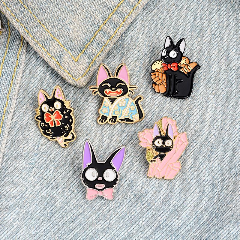 Pins, Brooches Cartoon Movie Surrounding Small Black Cat Brooch Jewelry Cute Alloy Badge, Children's Clothes Schoolbag Badge Wholesale
Pins, Brooches Cartoon Movie Surrounding Small Black Cat Brooch Jewelry Cute Alloy Badge, Children's Clothes Schoolbag Badge Wholesale